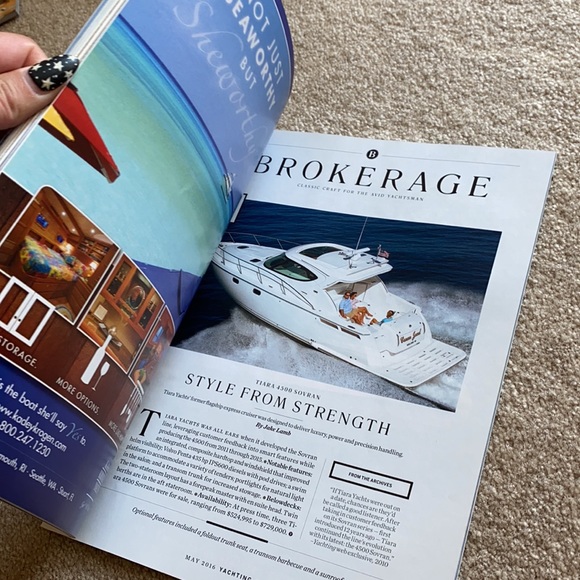 Yachting magazine tabletop May 2016 edition - Picture 4 of 6